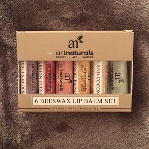 ArtNaturals 6 Beeswax Lip Ball Set